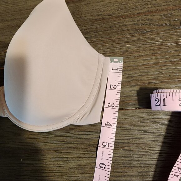 Natori Rose Dream Custom Coverage Underwire T-Shirt Bra 36D Pink - Picture 4 of 13